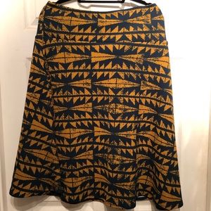 LuLaRoe Azure Skirt 3XL
